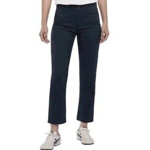 Express Womens Jeans Size 8 High Rise Straight Ankle Navy Blue Jeans Item 193671